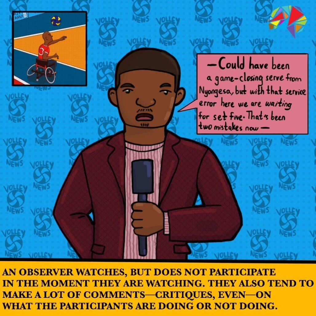 Observers and Participants