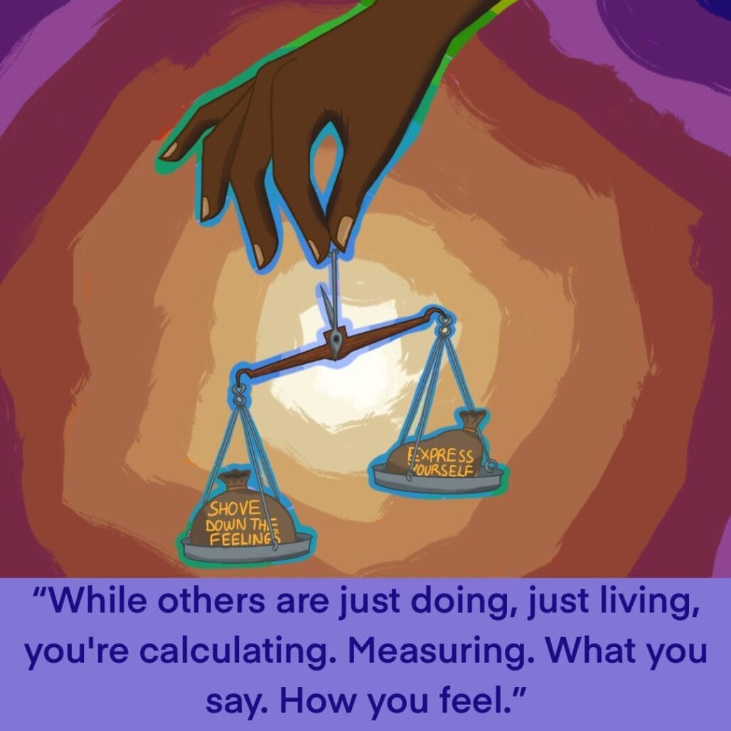 I was afraid of my father  